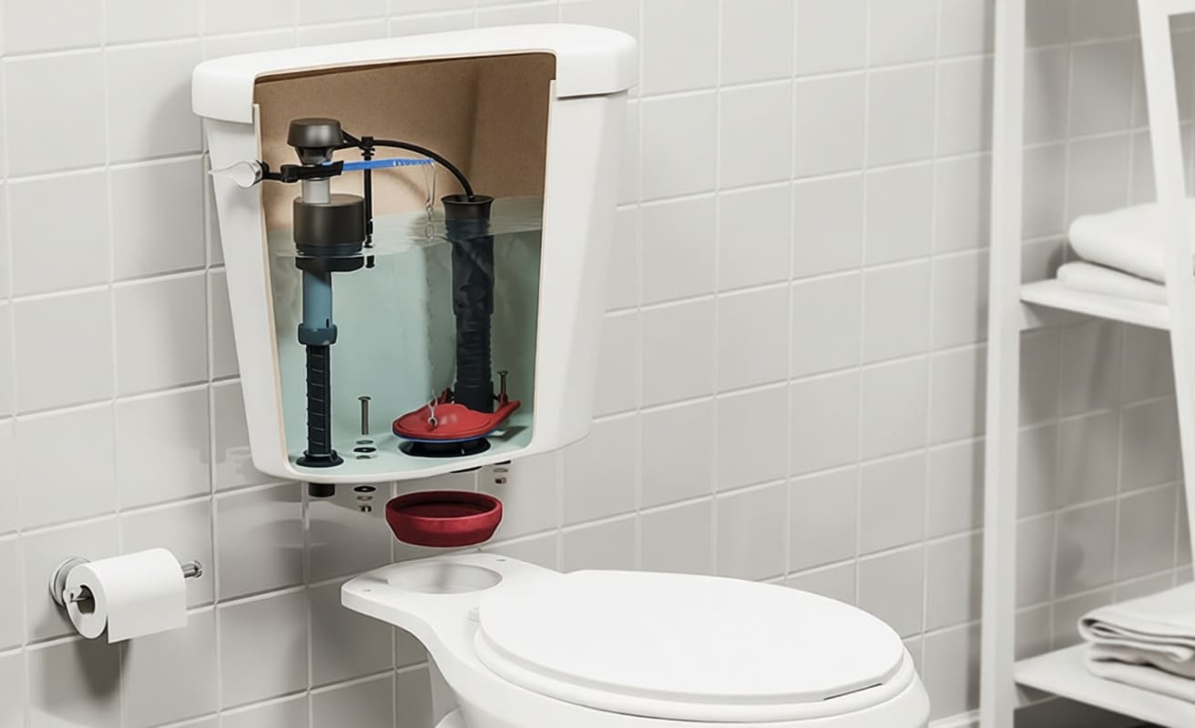 Why won't my toilet stop running